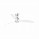 Lustra cu Ventilator si telecomanda MINI TUBE M transparent