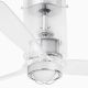 Lustre cu ventilator - Lustra cu Ventilator si telecomanda MINI TUBE M transparent