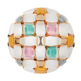 Aplice, corpuri de iluminat pentru pereti - Aplica perete sau tavan design modern geometric Mida Medium Multicolor