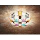 Aplice, corpuri de iluminat pentru pereti - Aplica perete sau tavan design modern geometric Mida Medium Multicolor