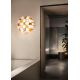 Aplice, corpuri de iluminat pentru pereti - Aplica perete sau tavan design modern geometric Mida Medium Amber