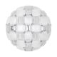Aplice, corpuri de iluminat pentru pereti - Aplica perete sau tavan design modern geometric Mida Medium Platino