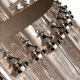 Candelabre, Lustre - Candelabru LUX design elegant CHIMERA, cu 10 surse de lumina