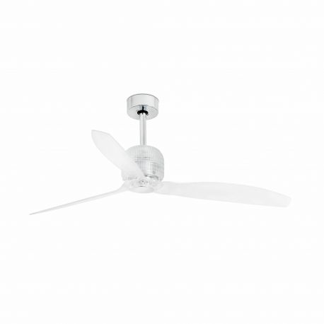 Lustre cu ventilator - Ventilator cu telecomanda DECO FAN M transparent