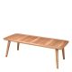 Mese dining - Masa design LUX Glover Natural Teak, 245x110cm