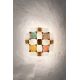Aplice, corpuri de iluminat pentru pereti - Aplica perete design modern geometric Mida Multicolor