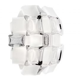 Aplice, corpuri de iluminat pentru pereti - Aplica perete design modern geometric Mida Platino