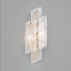 Aplice, corpuri de iluminat pentru pereti - Aplica de perete LUX design deosebit PIEMONTE lucrata manual, cu 2 surse de lumina