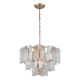 Candelabre, Lustre - Candelabru LUX design deosebit PIEMONTE lucrat manual, cu 8 surse de lumina
