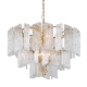 Candelabre, Lustre - Candelabru LUX design deosebit PIEMONTE lucrat manual, cu 8 surse de lumina