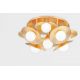 Plafoniere - Plafoniera LUX realizata manual, design modern EMERALD, cu 9 surse de lumina