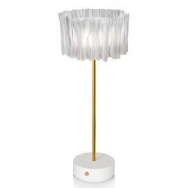 Veioze - Veioza, Lampa de masa cu baterii ideala restaurant Accordeon Prisma/White