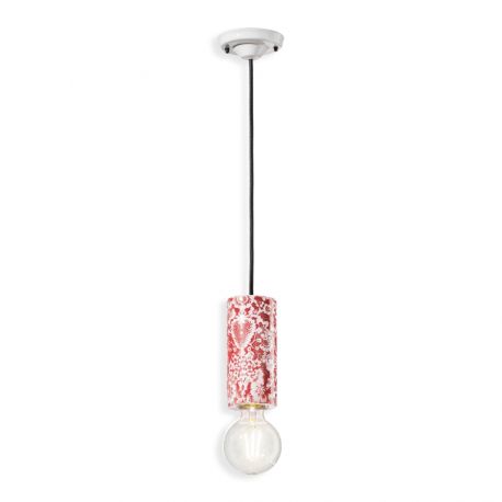 Pendule, Lustre suspendate - Pendul design italian realizat manual din ceramica PI, D.8cm