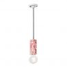 Pendul design italian realizat manual din ceramica PI, D.8cm