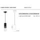 Pendule, Lustre suspendate - Pendul design italian realizat manual din ceramica PI, D.8cm