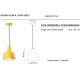 Pendule, Lustre suspendate - Pendul design italian realizat manual din ceramica CAXIXI D.22,5cm