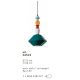 Pendule, Lustre suspendate - Pendul ceramic design italian realizat manual LARIAT H-56cm