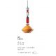 Pendule, Lustre suspendate - Pendul ceramic design italian realizat manual LARIAT H-70cm