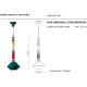 Pendule, Lustre suspendate - Pendul ceramic design italian realizat manual LARIAT H-87cm