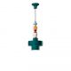 Pendule, Lustre suspendate - Pendul ceramic design italian realizat manual LARIAT H-60cm