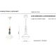 Pendule, Lustre suspendate - Pendul ceramic design italian realizat manual LARIAT H-56cm