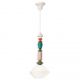 Pendule, Lustre suspendate - Pendul ceramic design italian realizat manual LARIAT H-70cm