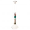 Pendul ceramic design italian realizat manual LARIAT H-70cm