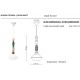 Pendule, Lustre suspendate - Pendul ceramic design italian realizat manual LARIAT H-70cm
