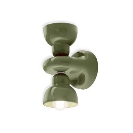Aplica de perete din ceramica design italian realizata manual BERIMBAU
