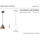 Pendule, Lustre suspendate - Pendul ceramic design italian realizat manual BERIMBAU Large