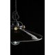 Pendule, Lustre suspendate - Pendul ceramic design retro realizat manual B&W