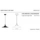 Pendule, Lustre suspendate - Pendul ceramic design retro realizat manual B&W