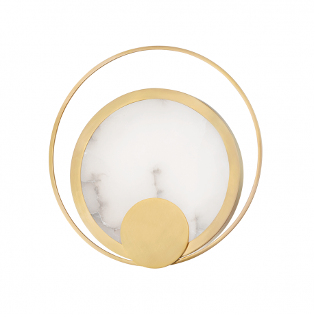 Aplice, corpuri de iluminat pentru pereti - Aplica de perete LUX din alabaster COIL