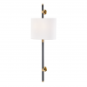 Aplica de perete design clasic BOWERY bronz antichizat, cu 2 surse de lumina