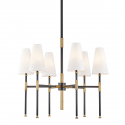 Candelabru LUX design clasic BOWERY bronz antichizat, cu 6 surse de lumina