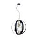 Candelabre, Lustre - Lustra design modern Nela negru, auriu 50cm