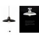 Pendule, Lustre suspendate - Pendul ceramic design retro realizat manual B&W