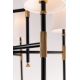 Candelabre, Lustre - Candelabru LUX design clasic BOWERY bronz antichizat, cu 9 surse de lumina