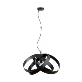 Candelabre, Lustre - Lustra design modern Flores negru 50cm