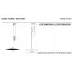Pendule, Lustre suspendate - Lustra cu inaltime reglabila design retro realizata manual B&W