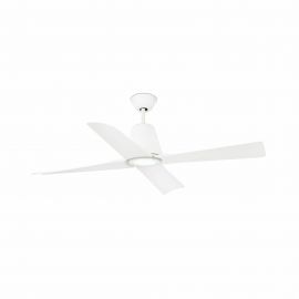 Lustre cu ventilator - Lustra cu Ventilator si telecomanda pentru exterior TYPHOON M LED alb