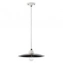 Lustra, Pendul design retro realizata manual B&W, diametru 35cm