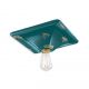 Plafoniere - Plafoniera design retro realizata manual din ceramica VINTAGE, 31x31cm