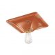 Plafoniere - Plafoniera design retro realizata manual din ceramica VINTAGE, 31x31cm