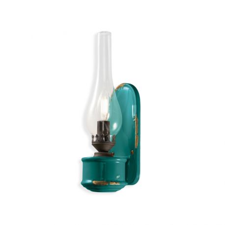 Aplice, corpuri de iluminat pentru pereti - Aplica de perete design retro realizata manual din ceramica VINTAGE