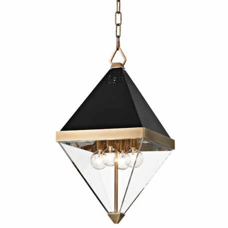Pendule, Lustre suspendate - Pendul LUX design modern COLTRANE small, alama antichizata
