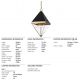 Pendule, Lustre suspendate - Pendul LUX design modern COLTRANE small, alama antichizata