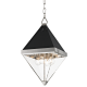 Pendule, Lustre suspendate - Pendul LUX design modern COLTRANE small, nichel lustruit