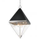 Pendul LUX design modern COLTRANE big, nichel lustruit