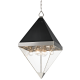 Pendule, Lustre suspendate - Pendul LUX design modern COLTRANE big, nichel lustruit